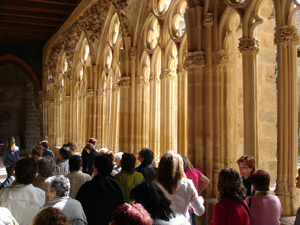 Magnífico claustro.