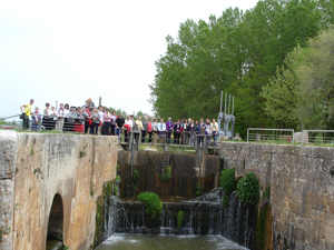 Exclusas del Canal de Castilla.