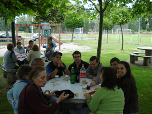 Buen ambiente en las mesas.